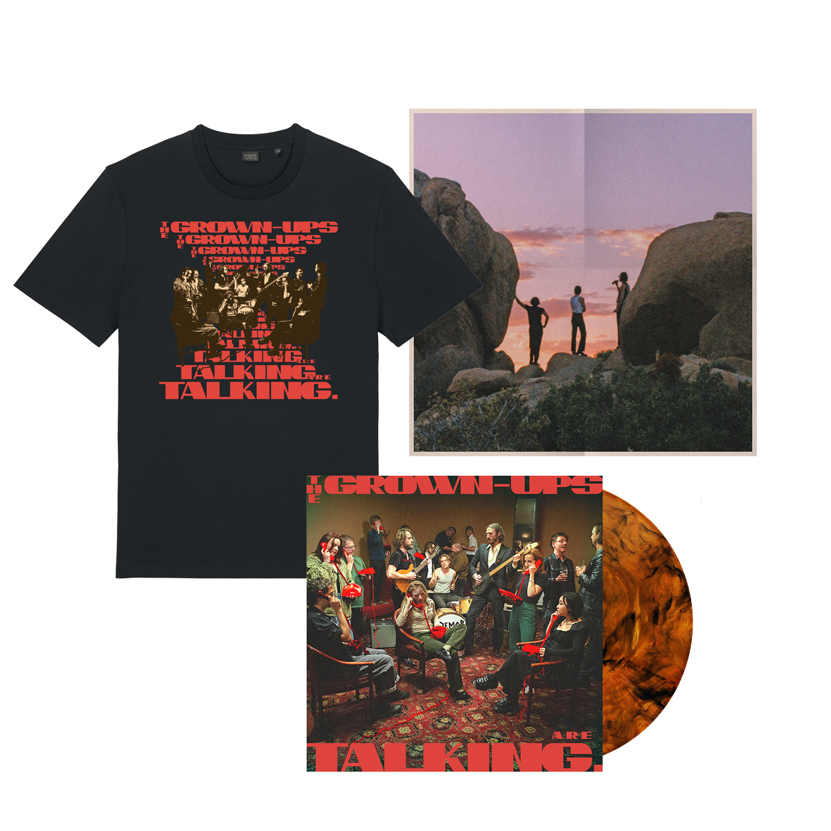 Deluxe Vinyl + Tee + Signed Poster Bundle