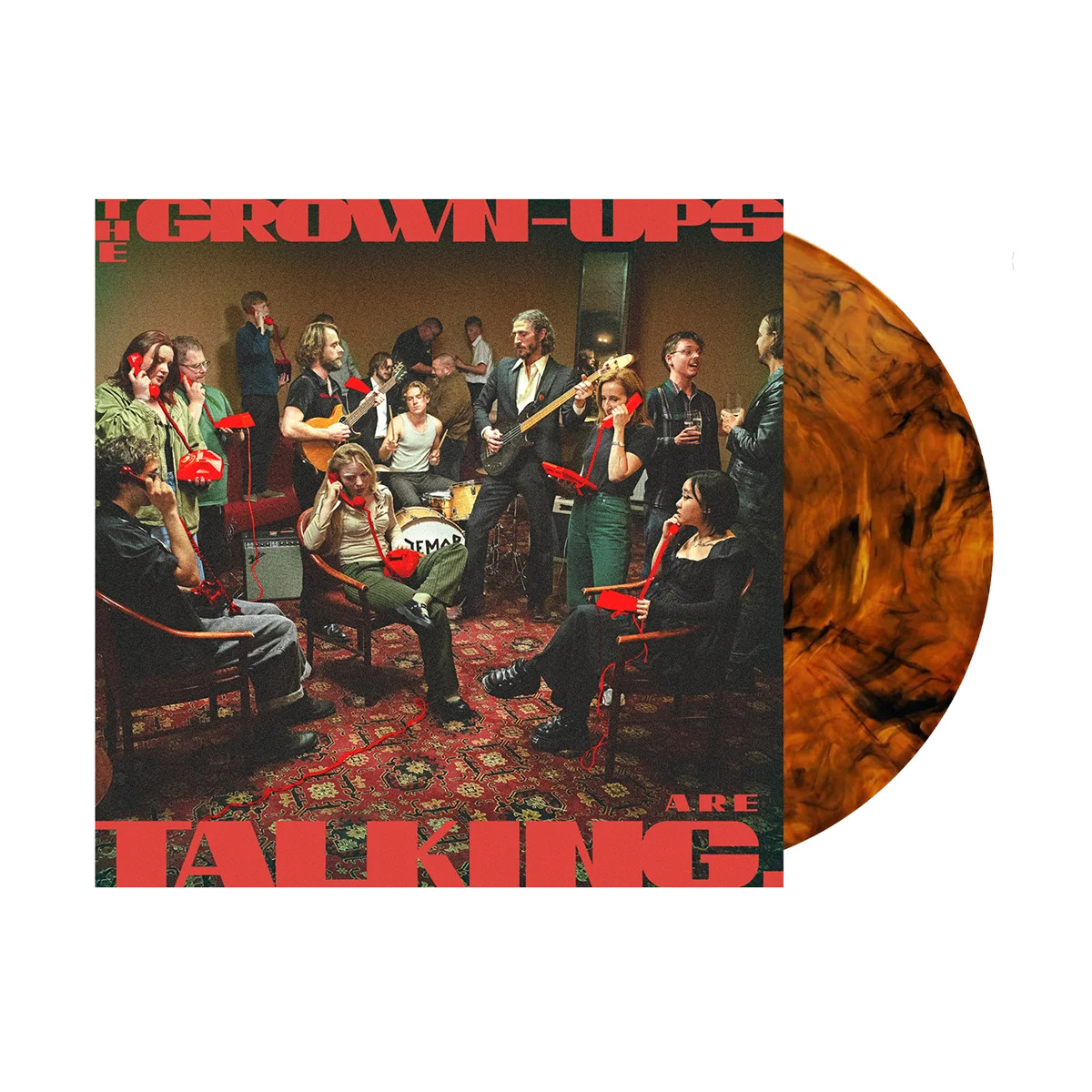 The Grown-Ups Are Talking - Deluxe Tortoiseshell Vinyl + Signed Poster