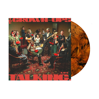 The Grown-Ups Are Talking - Deluxe Tortoiseshell Vinyl + Signed Poster