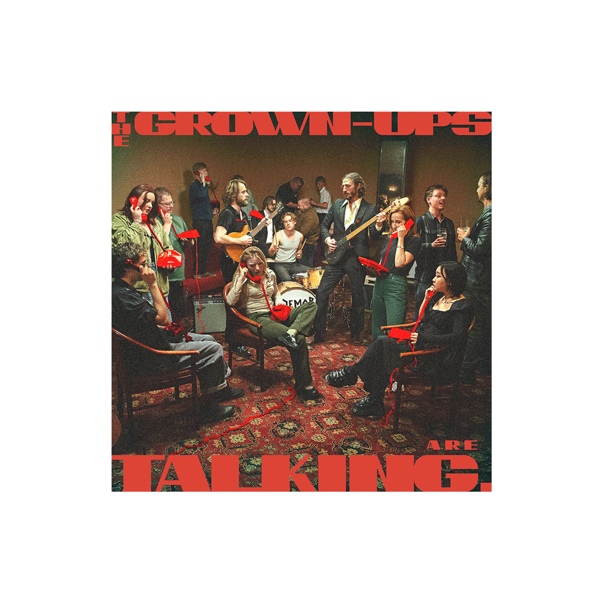 The Grown-Ups Are Talking - Deluxe Tortoiseshell Vinyl + Signed Poster