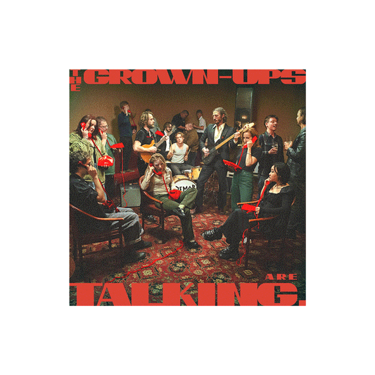 The Grown-Ups Are Talking - Deluxe Tortoiseshell Vinyl + Signed Poster
